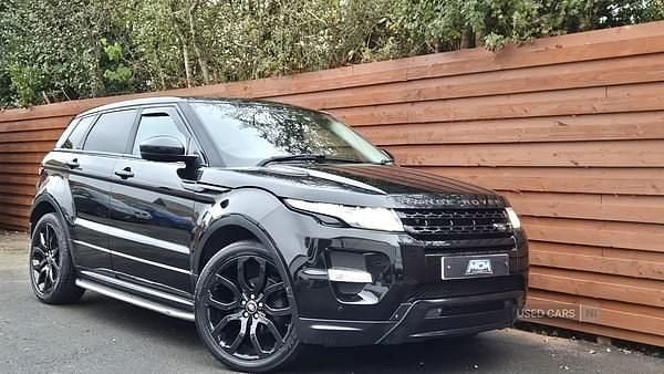Black Used 2014 Land Rover Range Rover evoque Dynamic SUV | £10,950 (Fair price) - Image 1/4