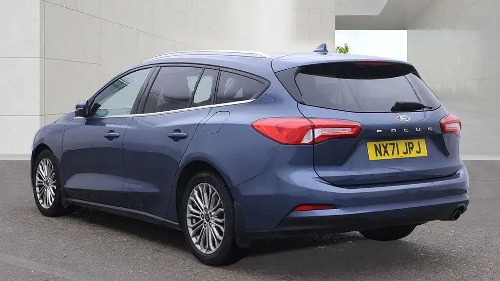 Used Ford Focus Titanium X 2021 Blue Estate