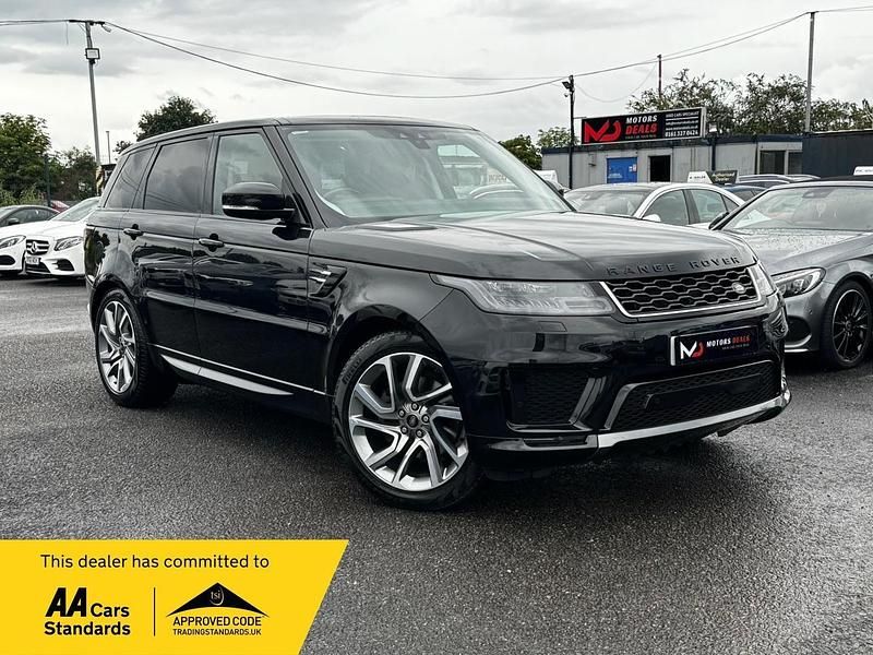Black Used 2019 Land Rover Range Rover Sport HSE SUV | £24,295 (Fair price) - Image 1/3