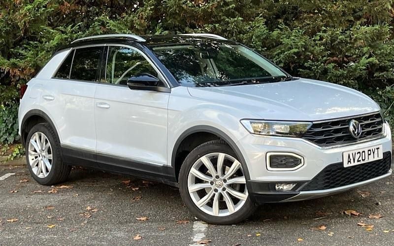 Used 2021 VW T-Roc SEL SUV | £13,580 (Good price) - Image 1/4