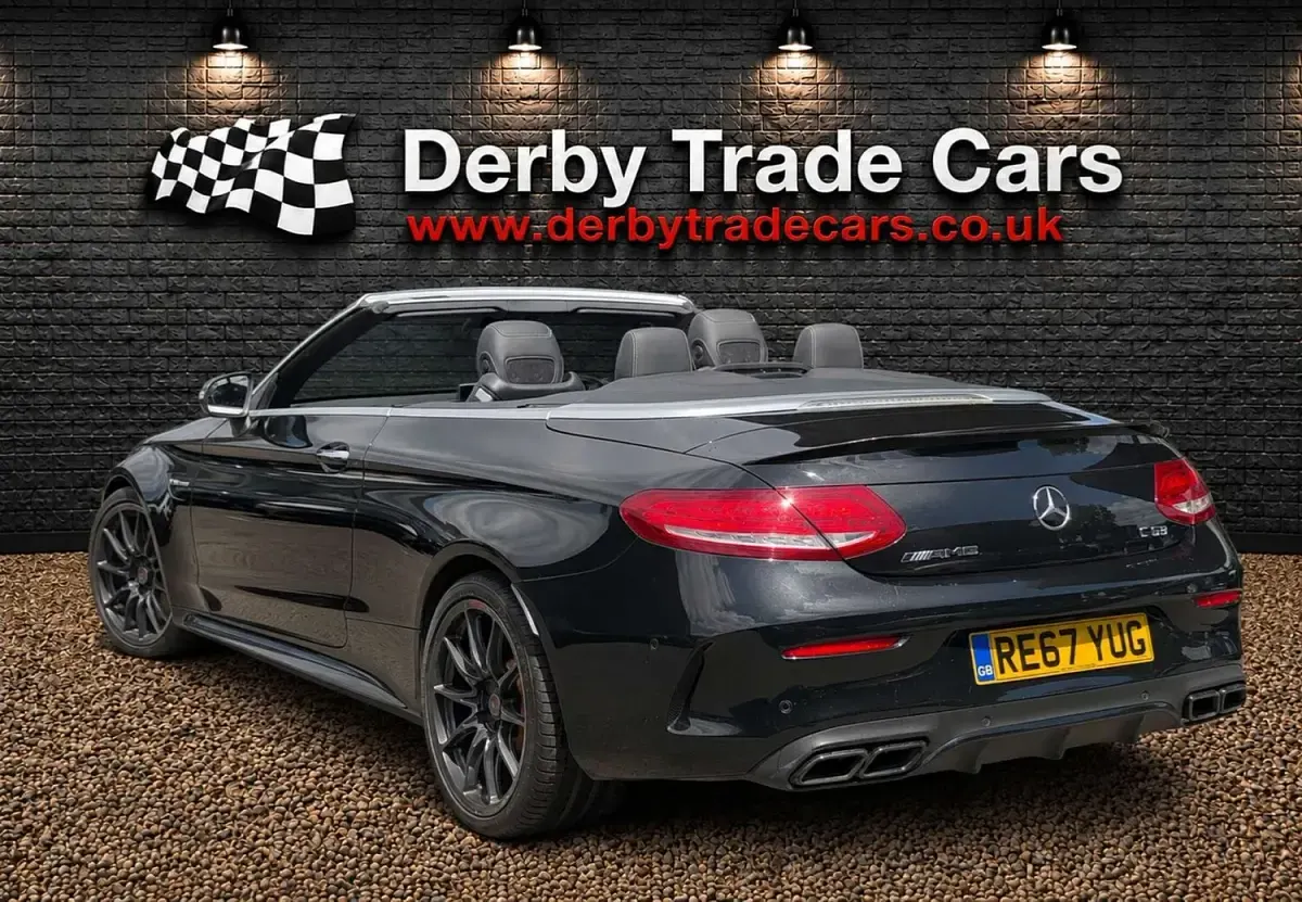Used Mercedes C63 AMG Premium 2018 Black Cabriolet