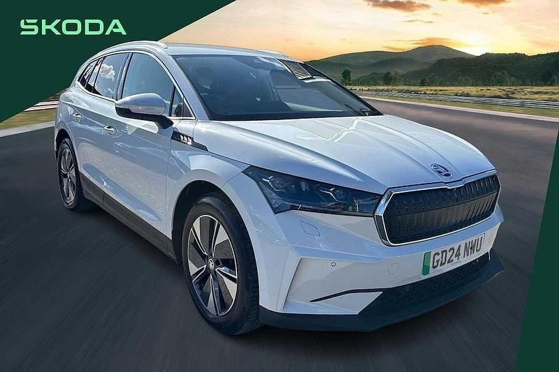 White Used 2024 Skoda Enyaq iV SUV | £26,899 (Fair price) - Image 1/4