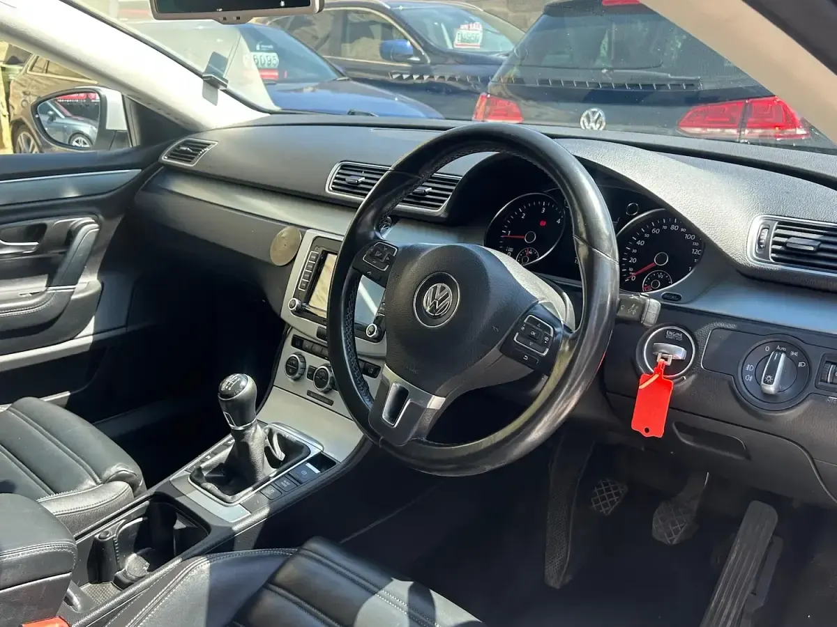 Used VW CC GT 140 HP (102 kW) 2014 White Sedan