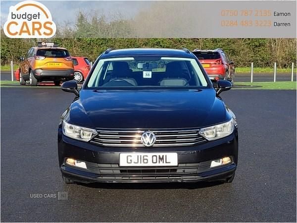 Used VW Passat S 120 HP (88 kW) 2016 Black Estate