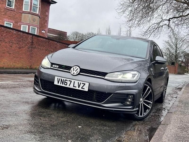 Used VW Golf VII GTD 184 HP (135 kW) 2017 Grey Hatchback