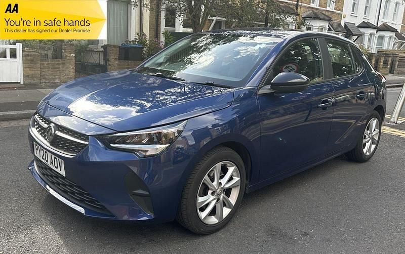 Used Vauxhall Corsa 100 HP (73 kW) 2020 Blue Hatchback