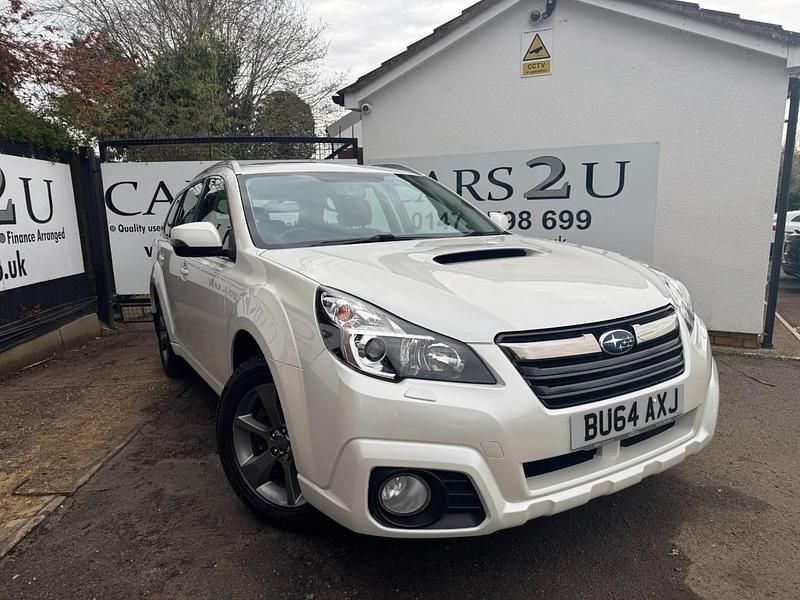 Begagnad Subaru Outback 2014 Vit Kombi