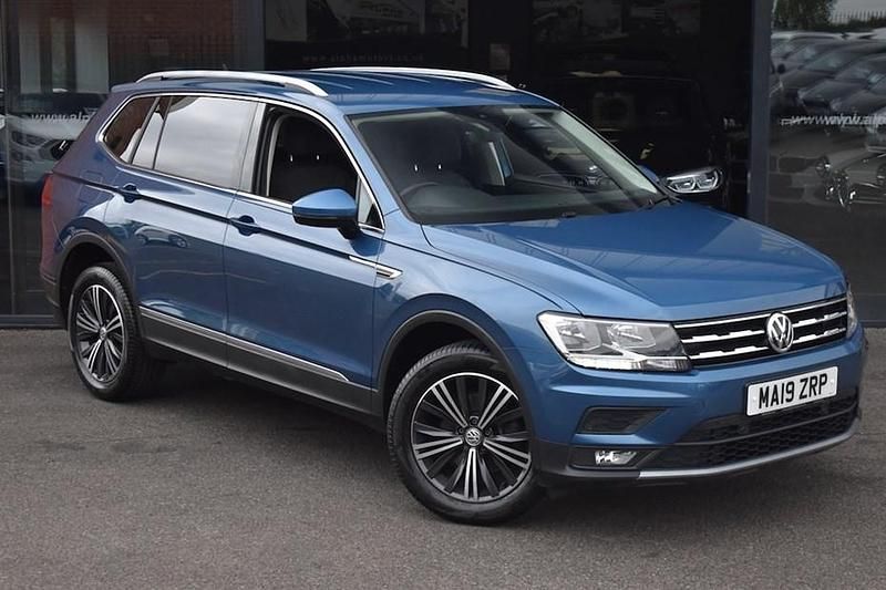 Blue Used 2019 VW Tiguan Allspace SE SUV | £18,990 (Fair price) - Image 1/1