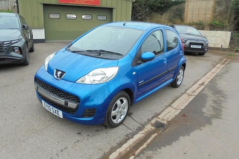 Used Peugeot 107 68 HP (50 kW) 2010 Blue Hatchback