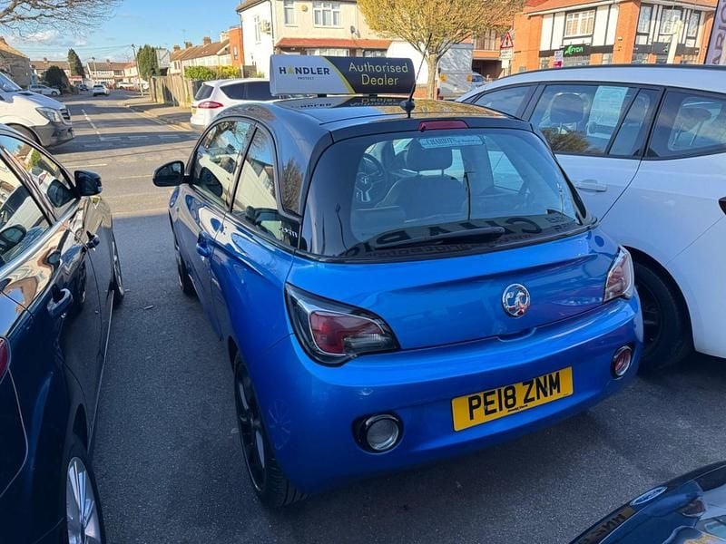 Used Vauxhall Adam 2018 Blue Hatchback
