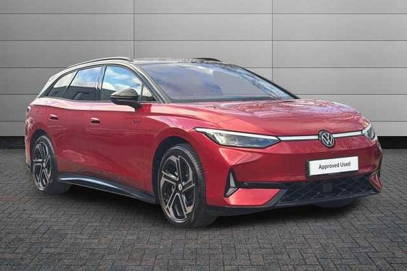 Used VW ID.7 GTX 250 kW (340 HP) 2025 Kings red with black roof Hatchback