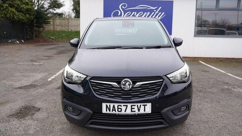 Used Vauxhall Crossland X S 99 HP (72 kW) 2017 Blue SUV