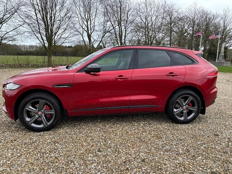 Used Jaguar F-Pace R-Sport 2016 Red SUV