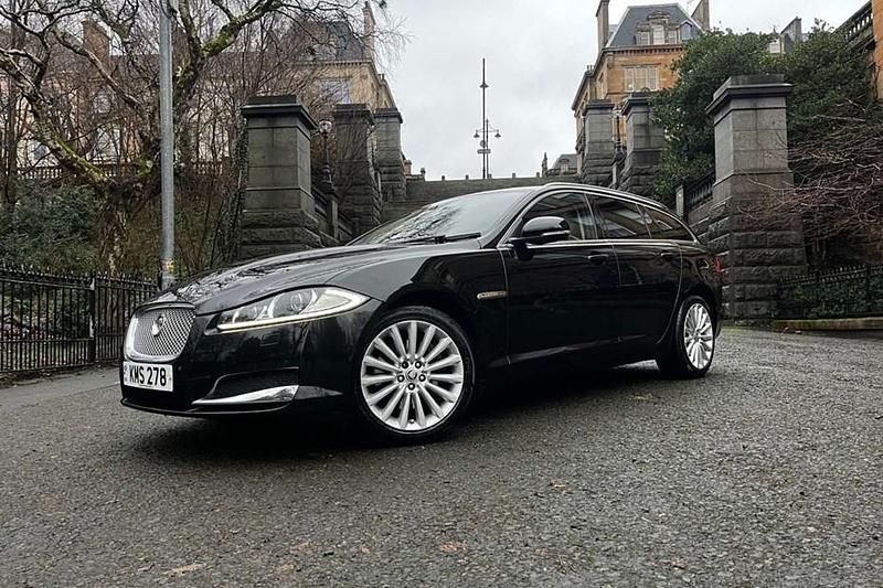 Black Used 2015 Jaguar XF Sportbrake Luxury Estate | £8,450 (Fair price) - Image 1/1