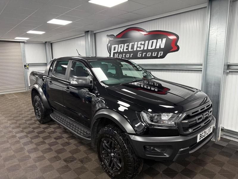Black Used 2021 Ford Ranger Raptor Pickup | £20,495 (Good price) - Image 1/4