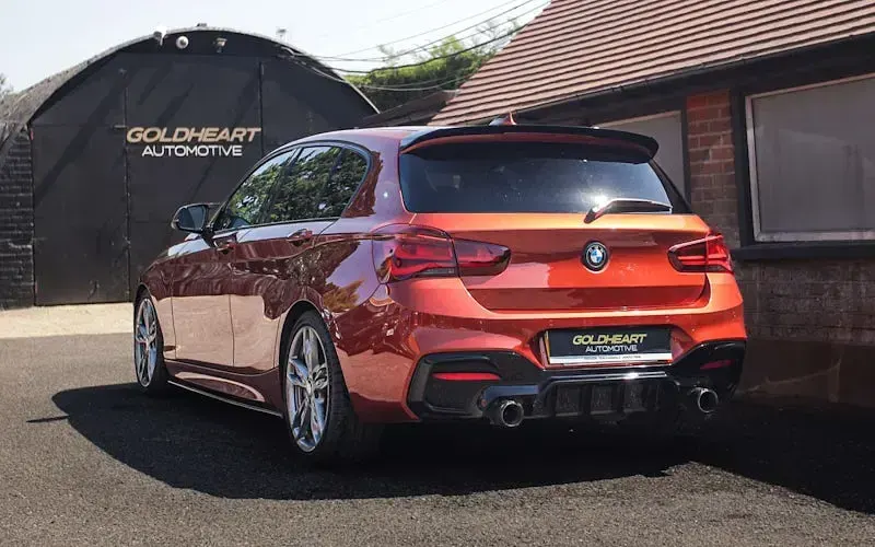 Used BMW M140 M Sport 340 HP (250 kW) 2019 Orange Hatchback