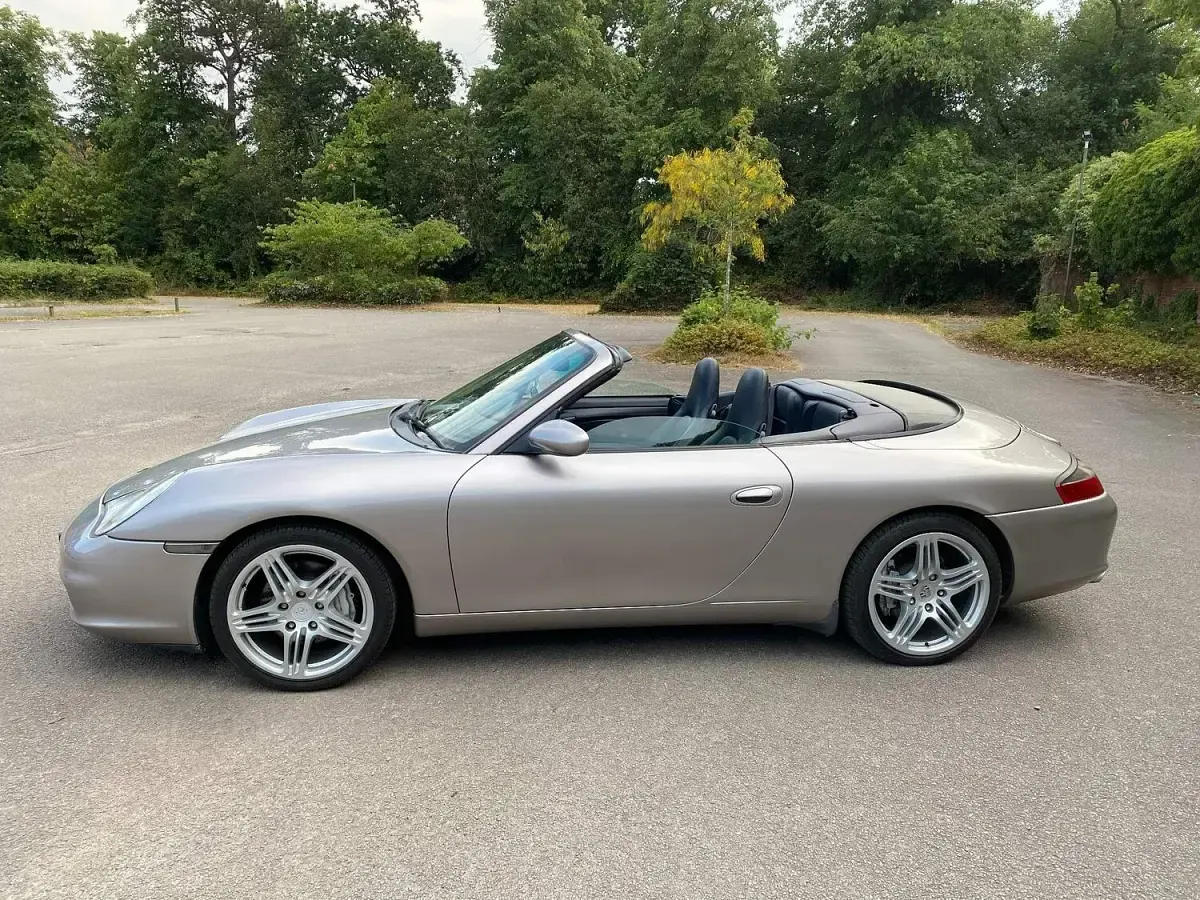 Used Porsche 911 320 HP (235 kW) 2002 Silver Cabriolet