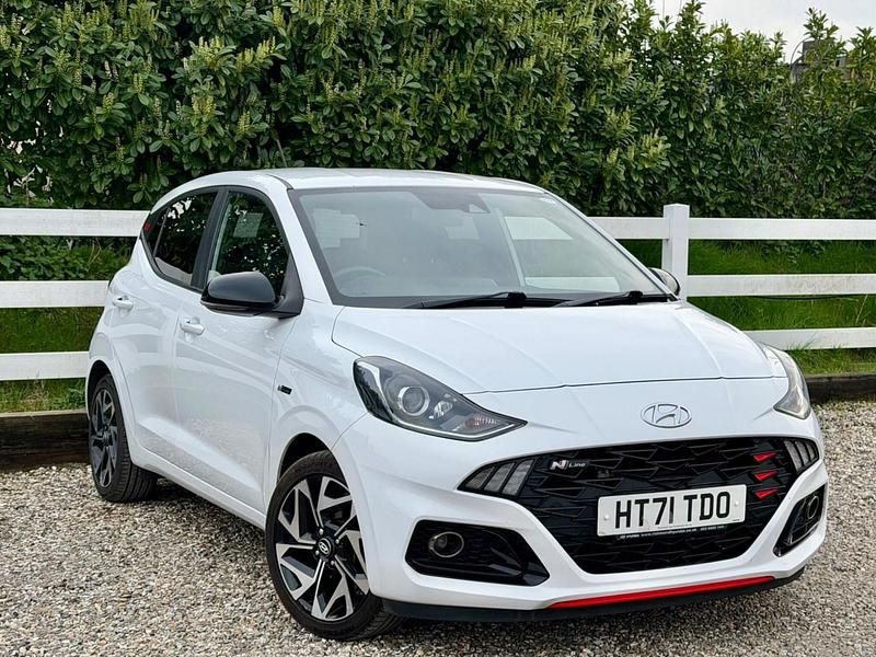 Used Hyundai i10 N Line 100 HP (73 kW) 2022 White Hatchback