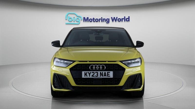 Used Audi A1 Sportback Black Edition 148 HP (108 kW) 2023 Yellow Hatchback