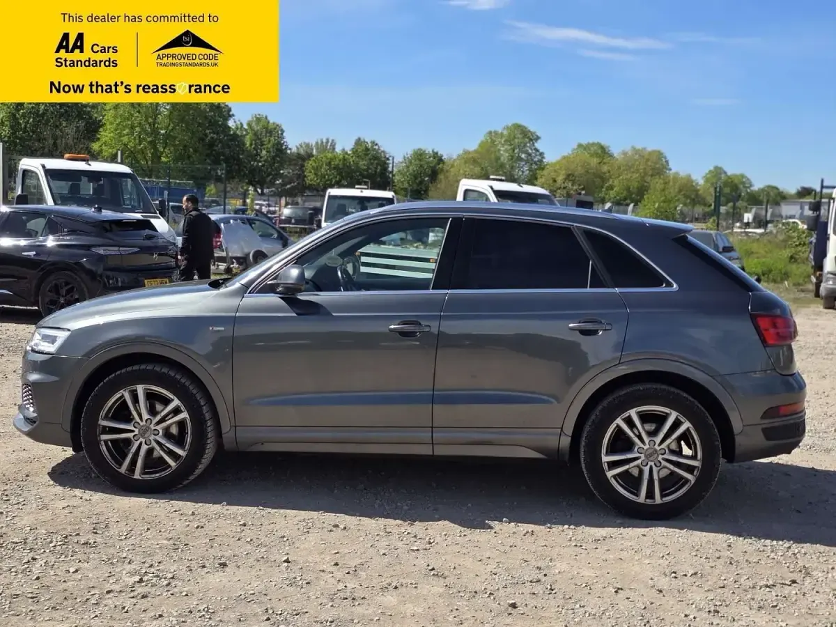 Used Audi Q3 S-Line 150 HP (110 kW) 2017 Grey SUV
