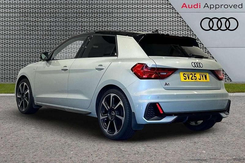 Used Audi A1 Black Edition 95 HP (69 kW) 2025 Silver Hatchback