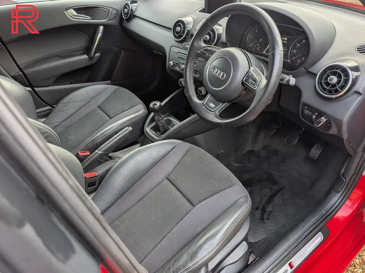 Used Audi A1 Black Edition 143 HP (105 kW) 2013 Red Hatchback