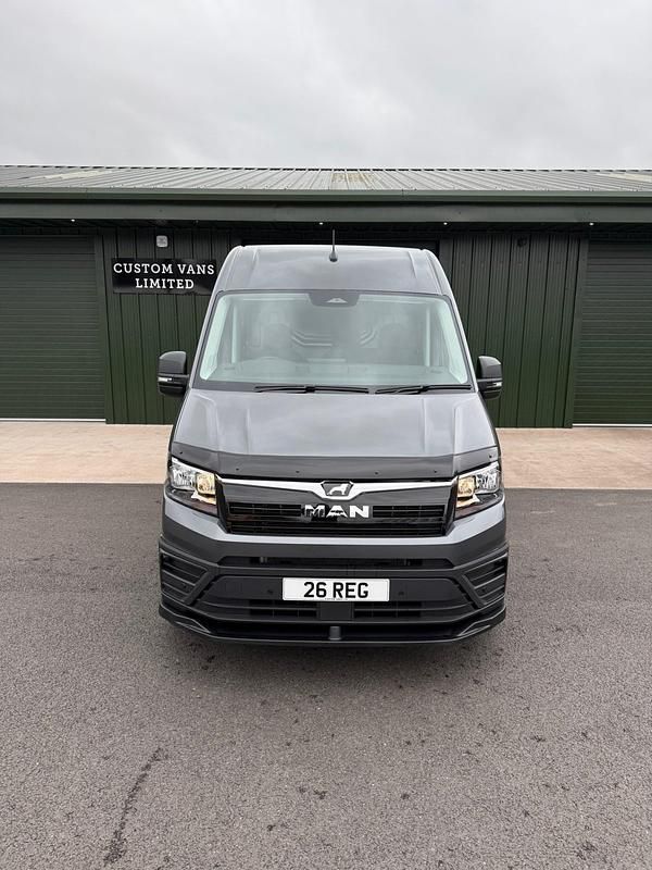 New MAN TGE 2026 Grey Van