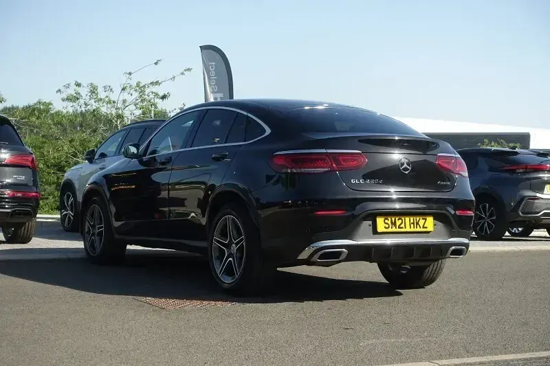 Used Mercedes GLC220 AMG line 2021 Black SUV