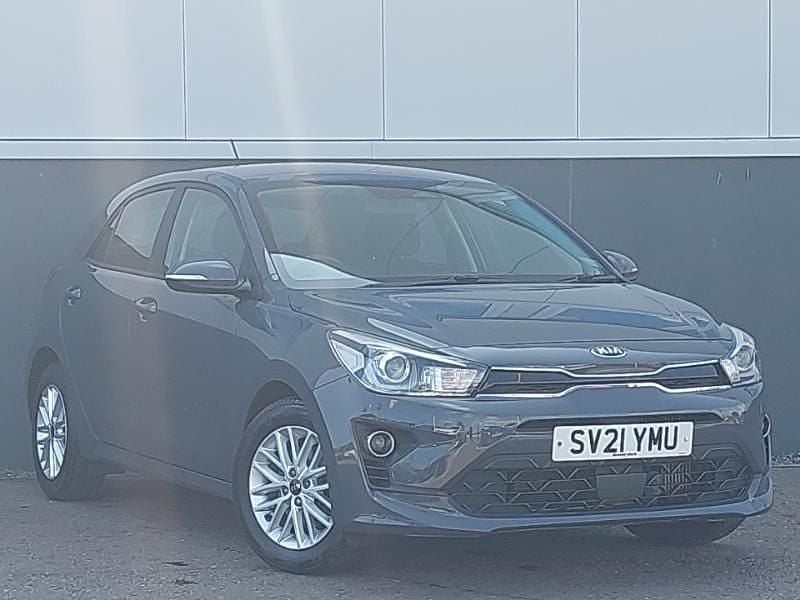 Grey Used 2021 Kia Rio 2 Hatchback | £12,698 (Fair price) - Image 1/4