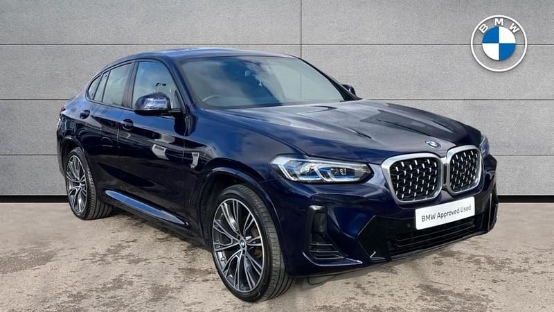 Used BMW X4 M Sport 190 HP (139 kW) 2022 Blue SUV