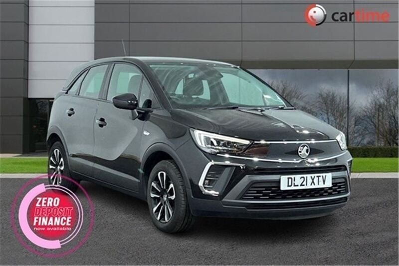 Black Used 2021 Vauxhall Crossland X S SUV | £10,990 (Fair price) - Image 1/3