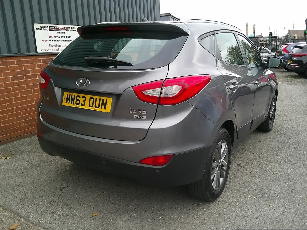 Begagnad Hyundai ix35 SE 115 HK (84 kW) 2013 Grå SUV