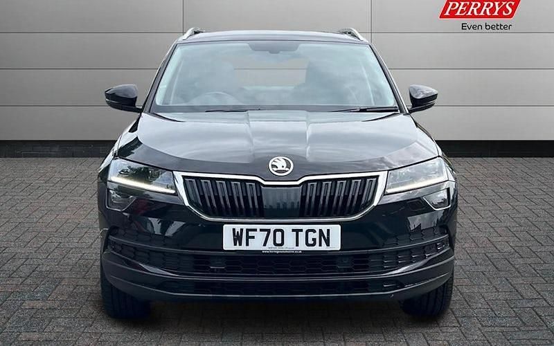 Used Skoda Karoq SE L 150 HP (110 kW) 2021 Black SUV