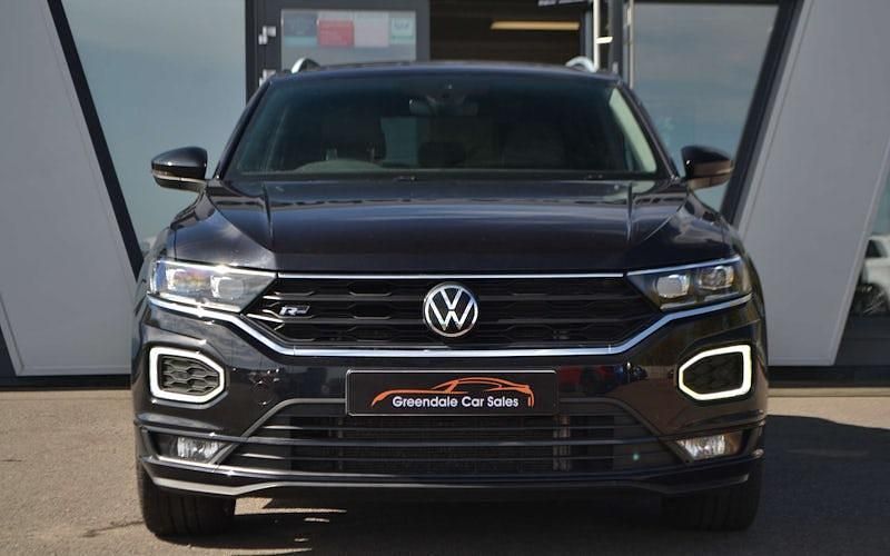 Used VW T-Roc R-line 150 HP (110 kW) 2020 Black SUV