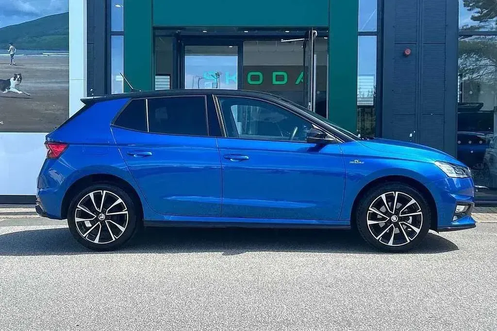 Used Skoda Fabia Monte Carlo 113 HP (83 kW) 2025 Race blue metallic Hatchback