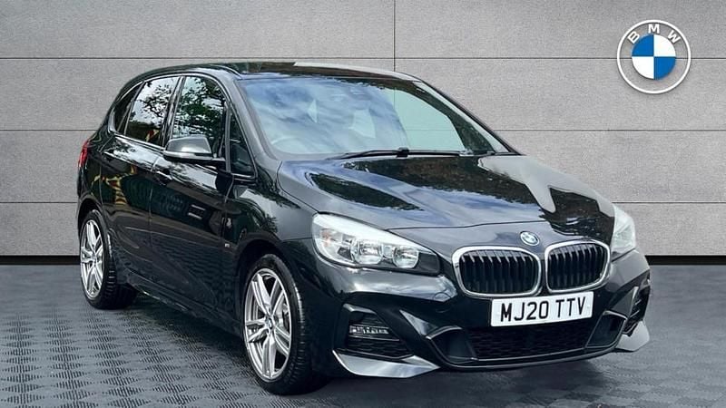 Black Used 2020 BMW 218 Active Tourer M Sport MPV | £15,295 (Good price) - Image 1/4