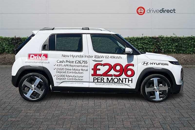 Used Hyundai Inster 85 kW (116 HP) 2025 White Hatchback