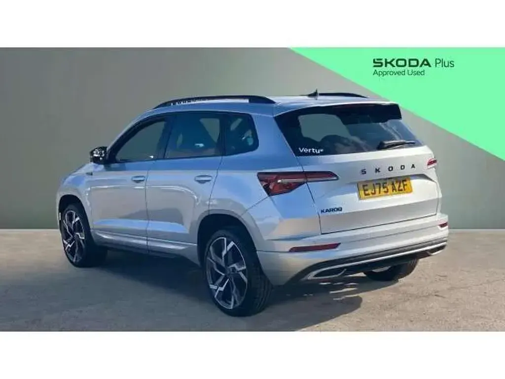 Used Skoda Karoq SportLine 150 HP (110 kW) 2025 Silver SUV