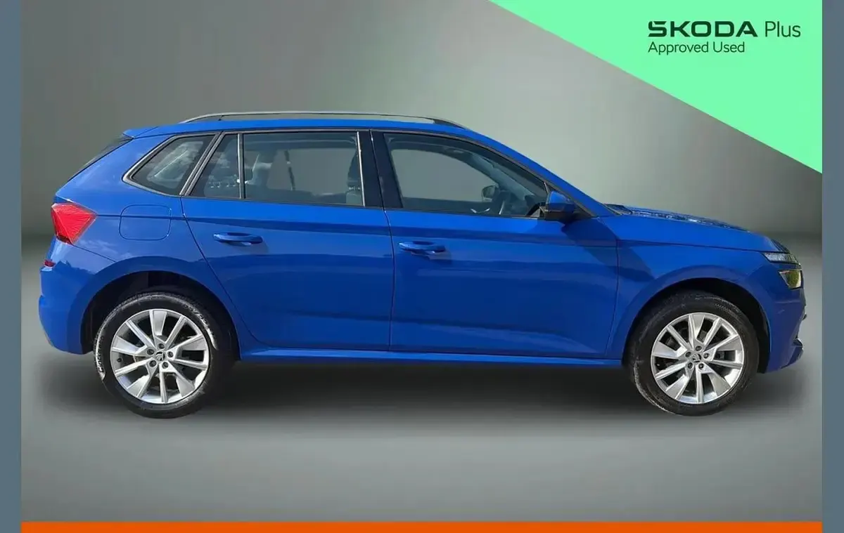 Used Skoda Kamiq SE 113 HP (83 kW) 2020 Energy blue SUV