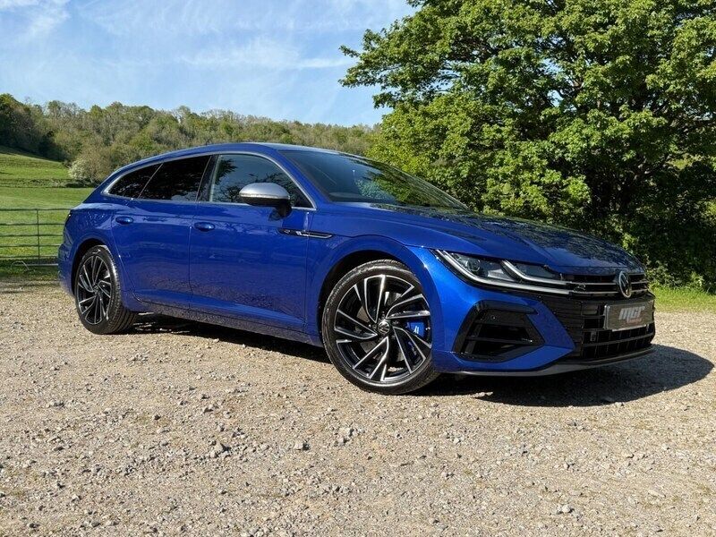 Blue Used 2021 VW Arteon R Estate | £29,995 (Fair price) - Image 1/4
