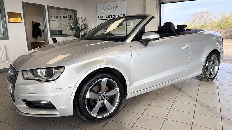 Used Audi A3 Cabriolet Sport 140 HP (102 kW) 2014 Silver Cabriolet