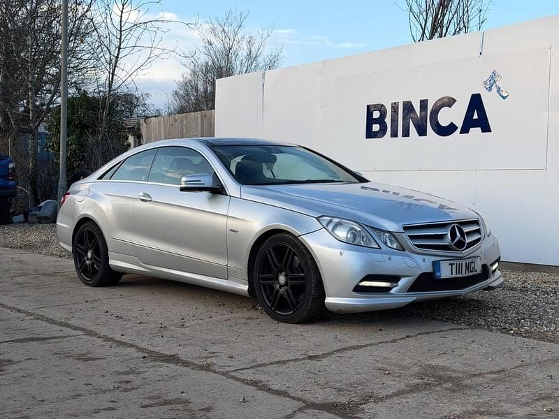 Used Mercedes E220 170 HP (125 kW) 2011 Silver Coupe