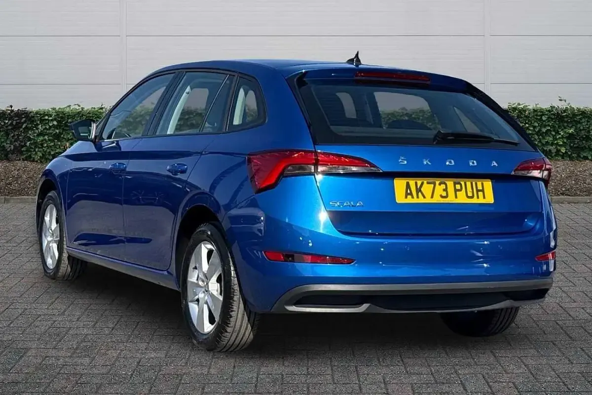 Used Skoda Scala SE 150 HP (110 kW) 2023 Blue Hatchback