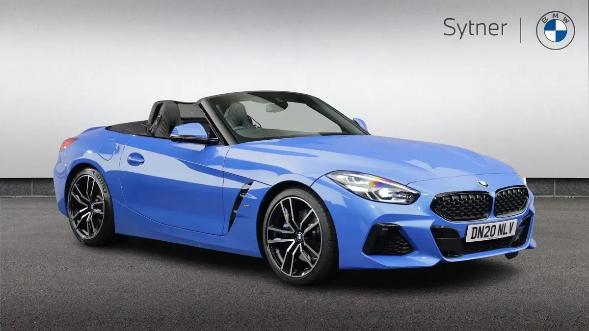 Used BMW Z4 M Sport 254 HP (186 kW) 2020 Blue Cabriolet