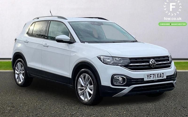 White Used 2021 VW T-Cross Active SUV | £17,599 (Fair price) - Image 1/3