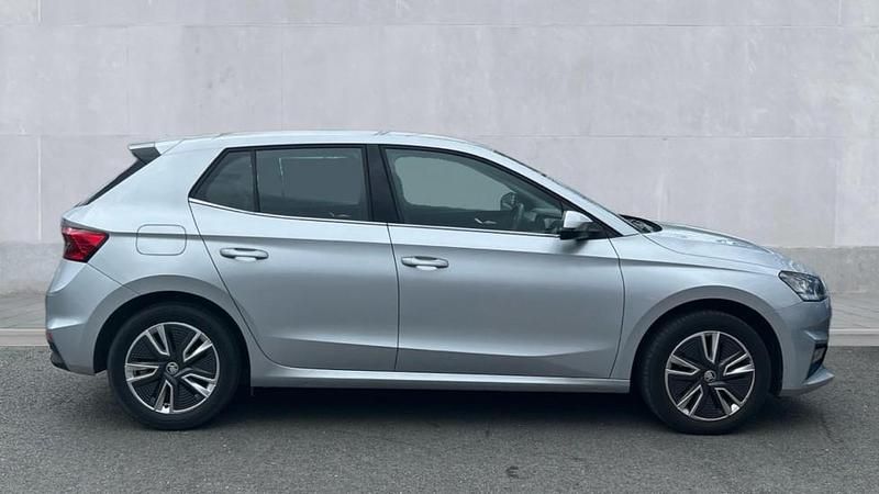 Used Skoda Fabia SE L 110 HP (80 kW) 2022 Brilliant silver metallic Hatchback