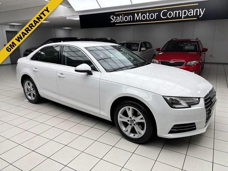 Used Audi A4 Sport 150 HP (110 kW) 2016 White Sedan