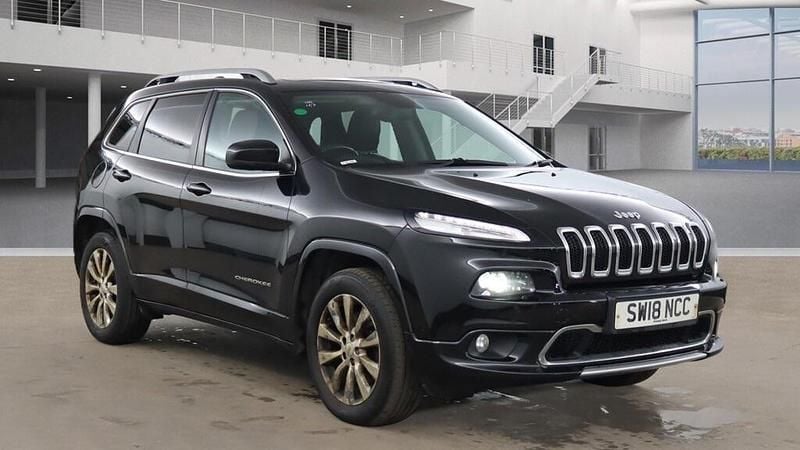 Used Jeep Cherokee Overland 200 HP (147 kW) 2018 Black SUV