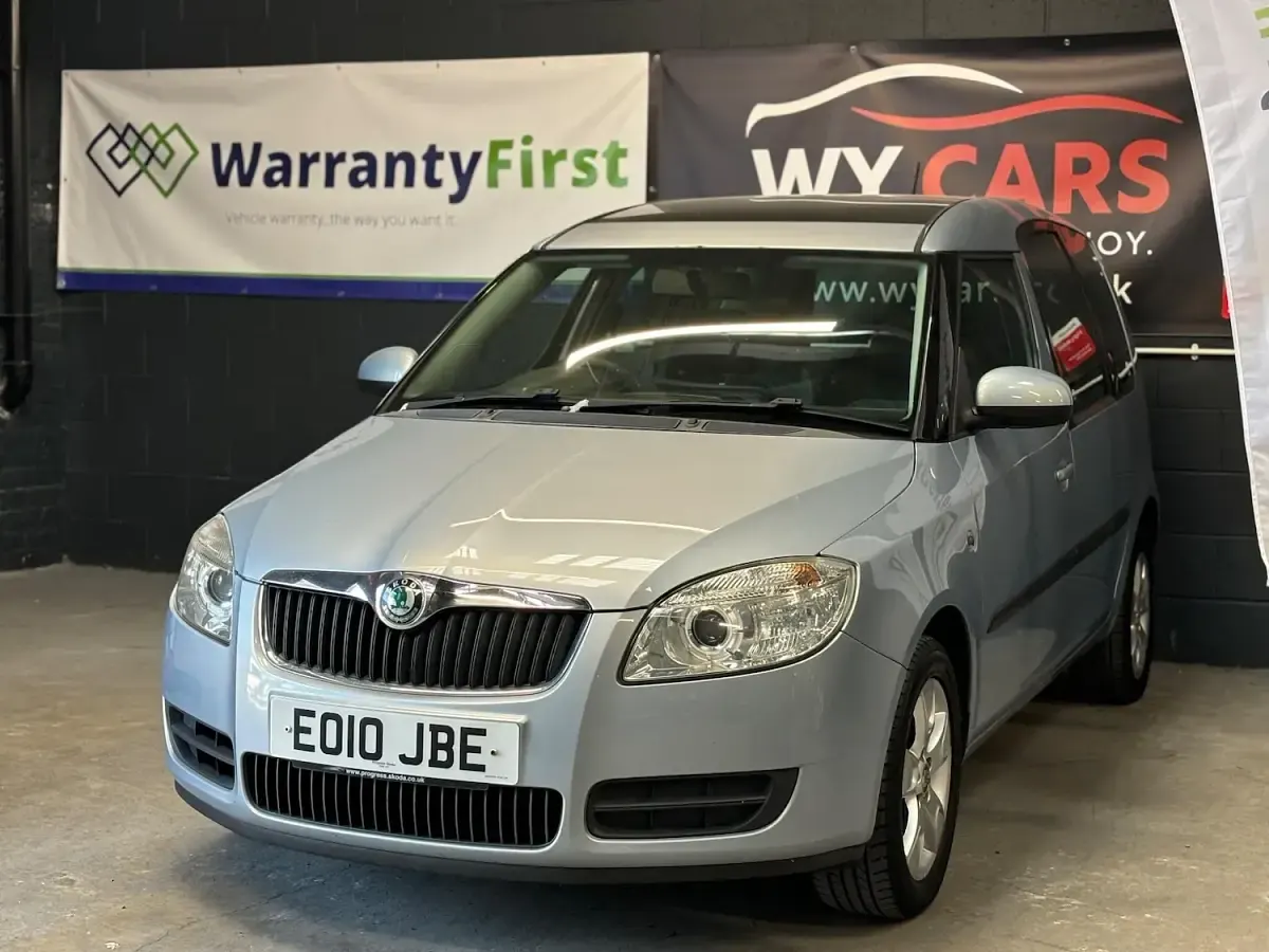 Used Skoda Roomster SE 105 HP (77 kW) 2010 Blue MPV