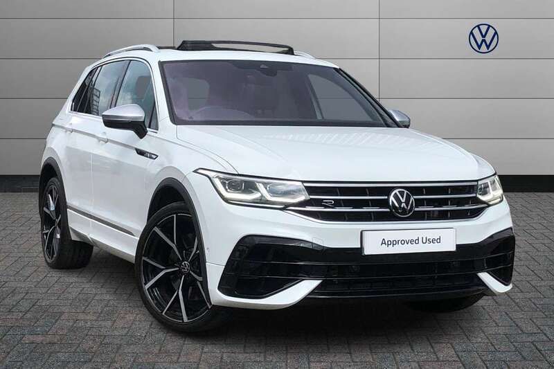 White Used 2023 VW Tiguan R SUV | £41,212 (A bit pricey) - Image 1/4